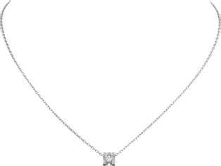 cartier full diamond necklace